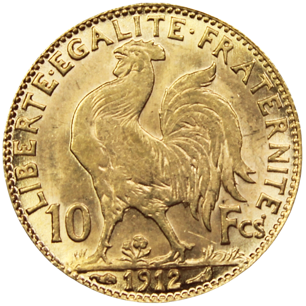 10 Francs Coq (recto)