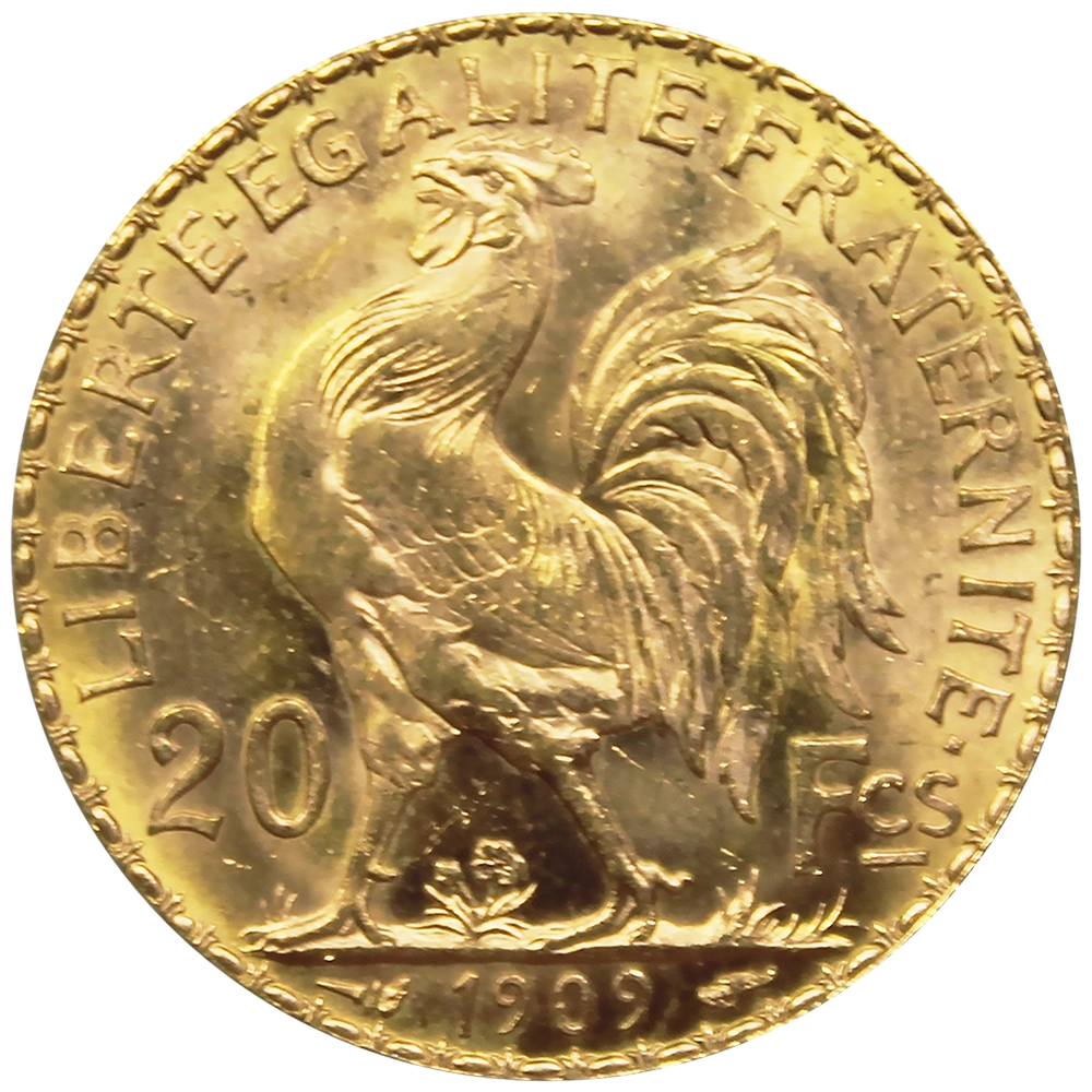 20 Francs Coq (recto)